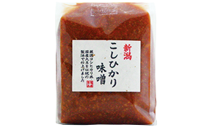 こしひかりみそ赤粒